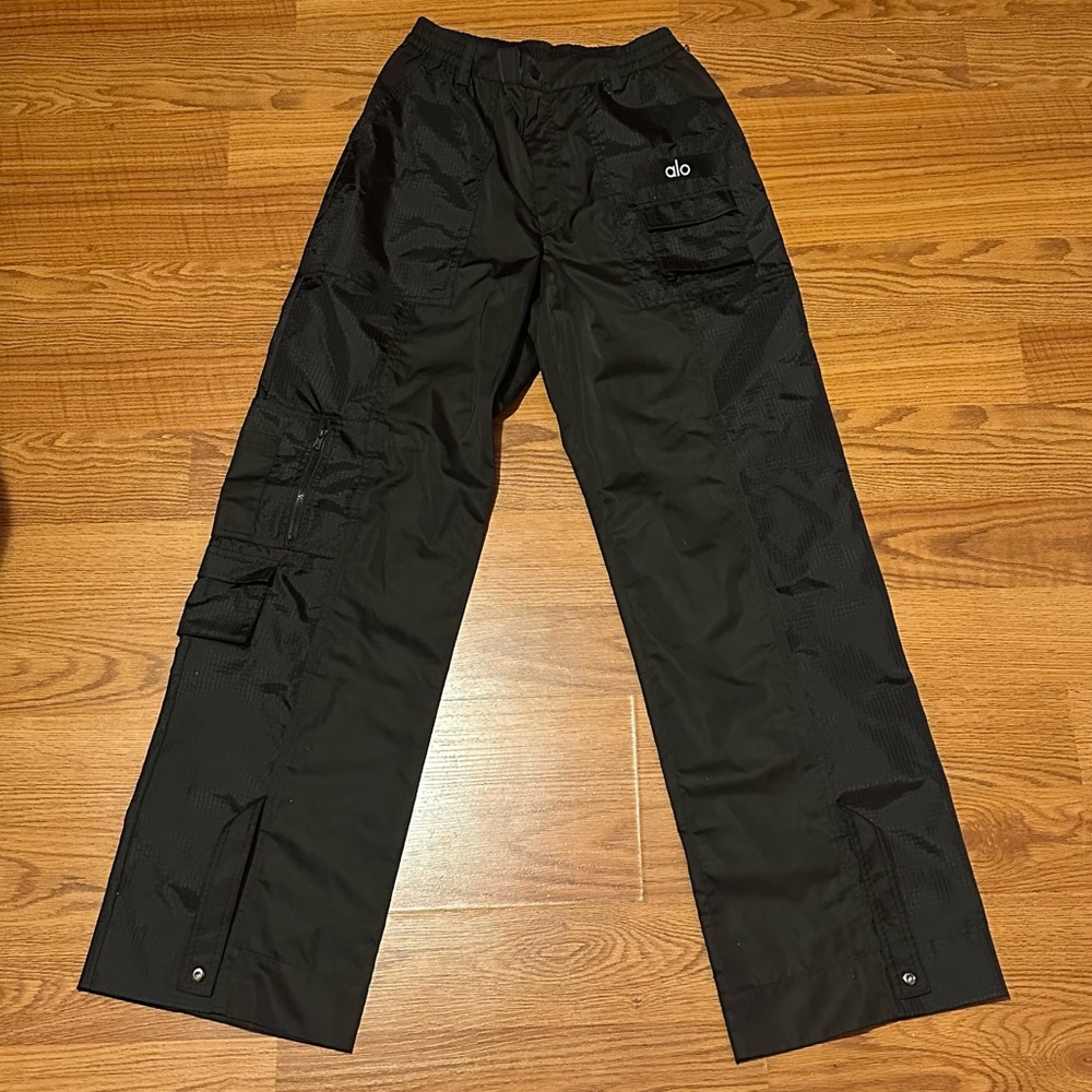 ALO YOGA Blaze Trouser Pants - Black size small